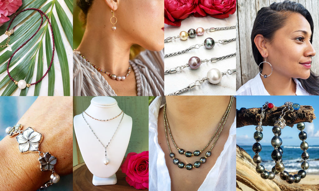   Pearls are fabulous! Shiny and lustrous, available in many colors, shapes, and sizes, pearls are a great treasure to have! Featured in this collection are Freshwater, Tahitian, and South Sea Pearls. 