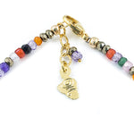 Multi Gemstones Bracelet with Pyrite