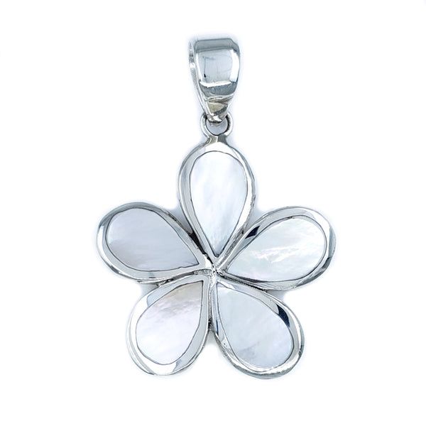 925 Sterling silver Hawaiian plumeria flower honu turtle bracelet 7
