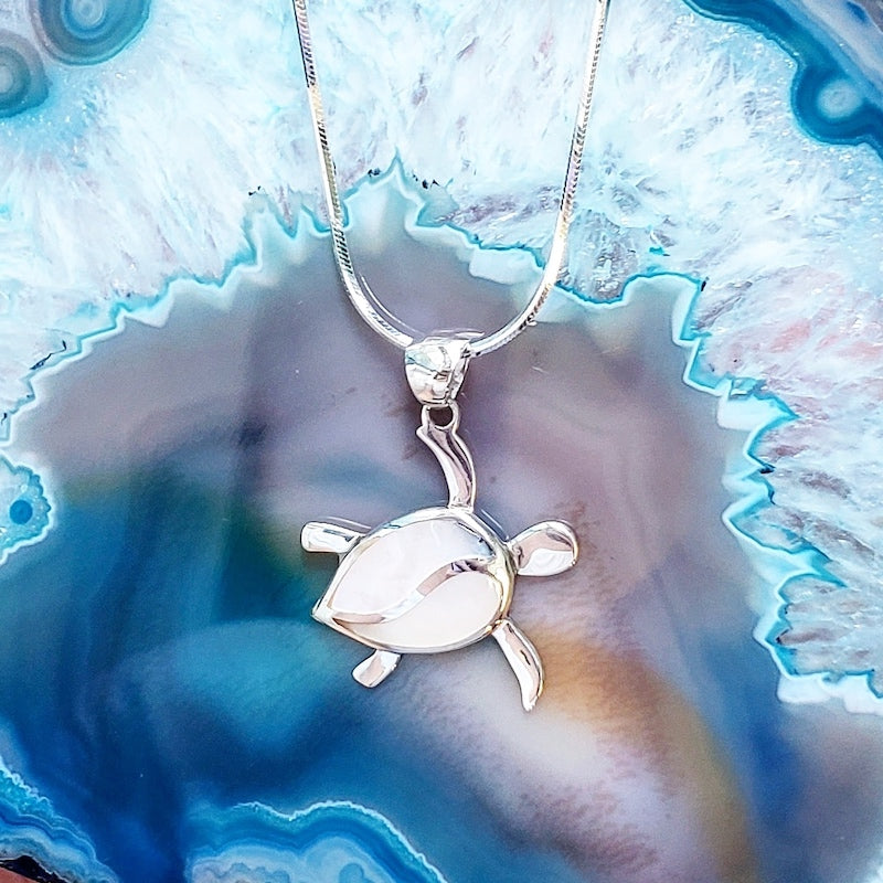 HANDMADE STERLING SILVER TURTLE THEMED JEWELRY