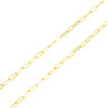 14k Gold Filled 18” Elongated Cable Paperclip Chain