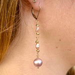 Keshi Pearls & Gold Filled Bracelets, Earrings, & Necklaces