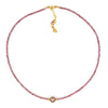 Pink Edison Pearl, Pink Tourmaline & 14k Gold Filled Necklace