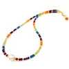 Multi Gemstone, Pearls & 14k Gold Filled Rainbow Jewelry