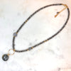 Labradorite, Druzy, & 14k Gold Filled Necklace