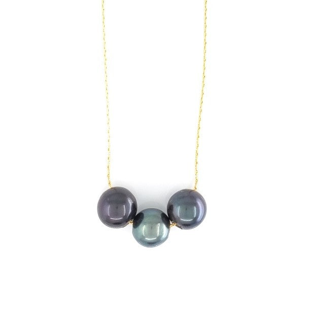 3 Tahitian Pearls Necklace