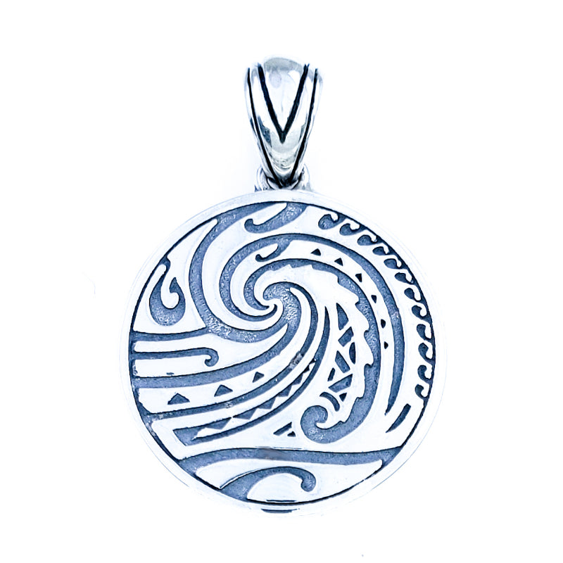 Sterling Silver Big Swell Pendant