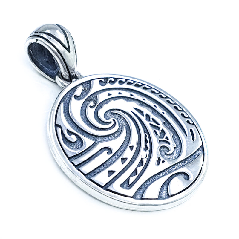 Sterling Silver Big Swell Pendant