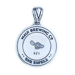 Sterling Silver Big Swell Pendant