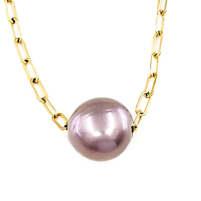 Thick pearl clearance choker